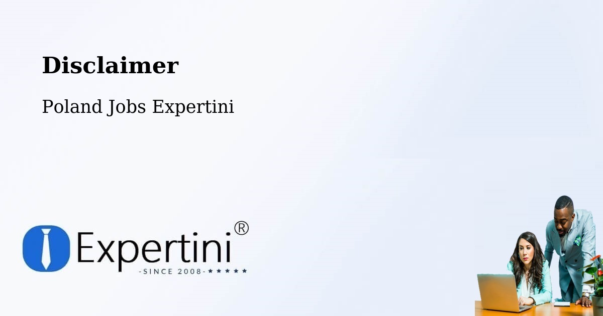 Disclaimer – Obrzycko - Poland Jobs Expertini