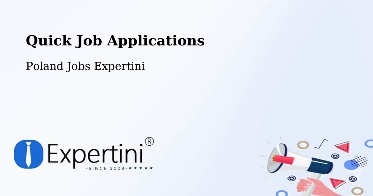 Quick Apply Feature – Obrzycko - Poland Jobs Expertini